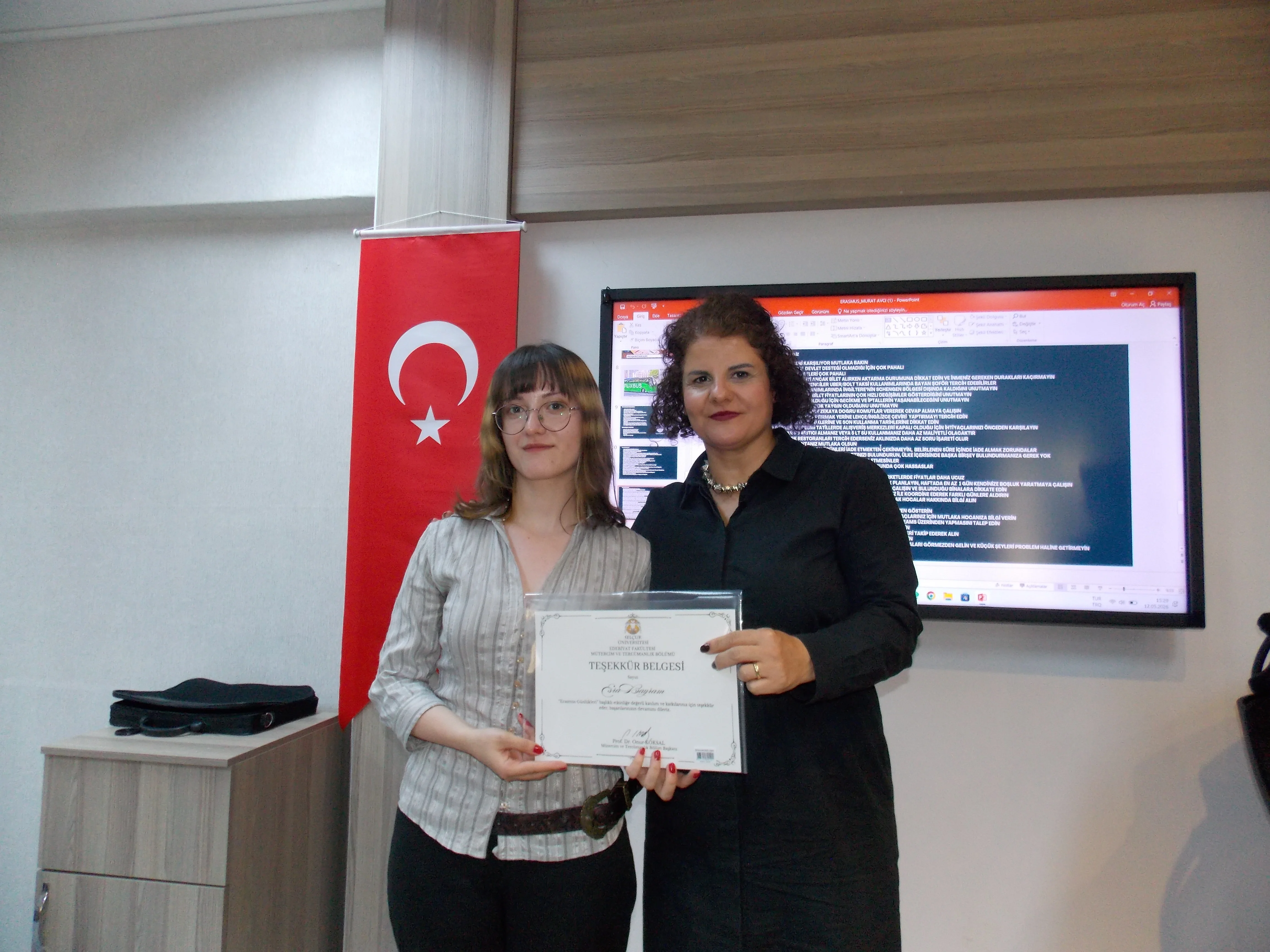 Selçuk Üniversitesi Edebiyat Fakültesi’nde “Erasmus Günlükleri” Etkinliği Düzenlendi